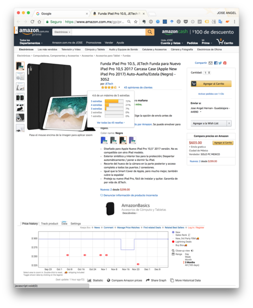 JETECH FUNDA IPAD PRO 10 5 AMAZON 1