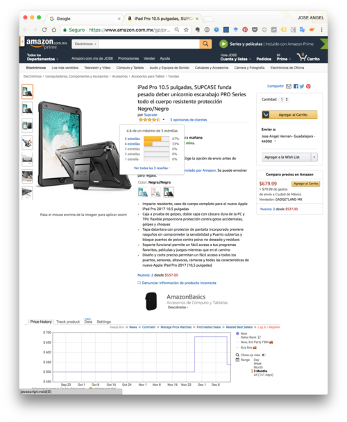 SUPCASE FUNDA PESADA IPAD PRO 10 5 AMAZON 1