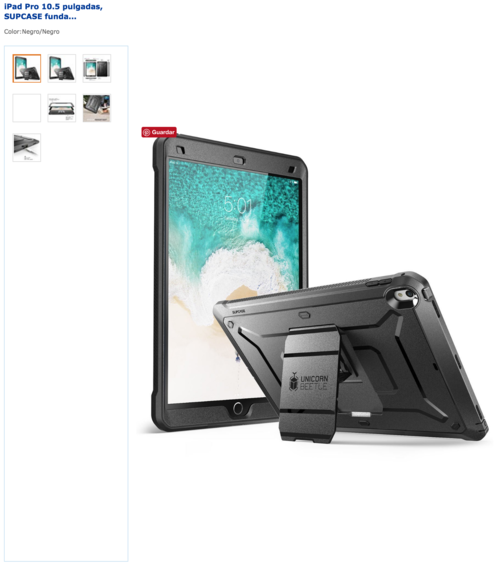 SUPCASE FUNDA PESADA IPAD PRO 10 5 AMAZON 2
